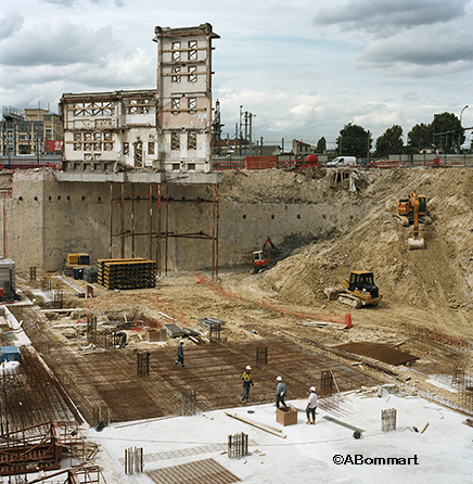 Grands Moulins de Pantin, chantier, architecture, rnovation, BNPParibas, Reichen Robert 