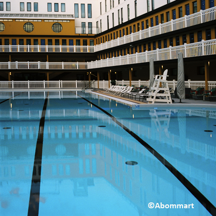 Piscine Molitor, Paris, Chantier, architecture, rnovation, htel