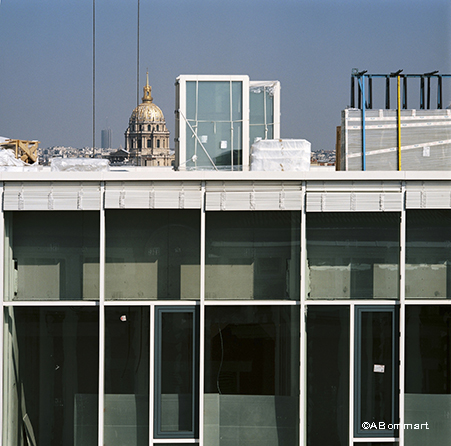 Banque Postale, chantier, Poste Immo, Paris , architecture , Chaix et Morel, renovation