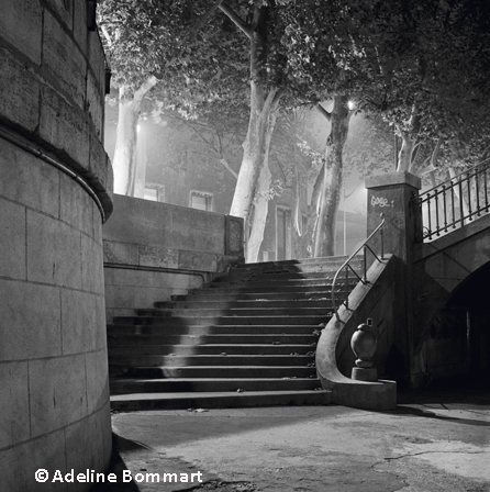 Ville, nuit, architecture, Paris, Palais de Tokyo