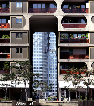 le quartier du Pont de Svres, Boulogne Billancourt, architecture