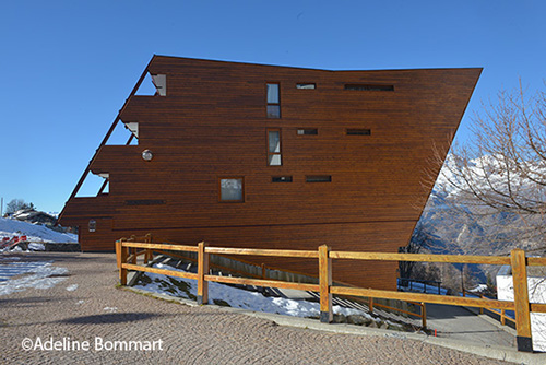  architecture, La Cachette, Arc 1600, Charlotte Perriand , station de ski , Sport d\'hiver  