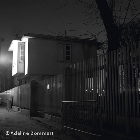 Ville, nuit, architecture, Paris, 